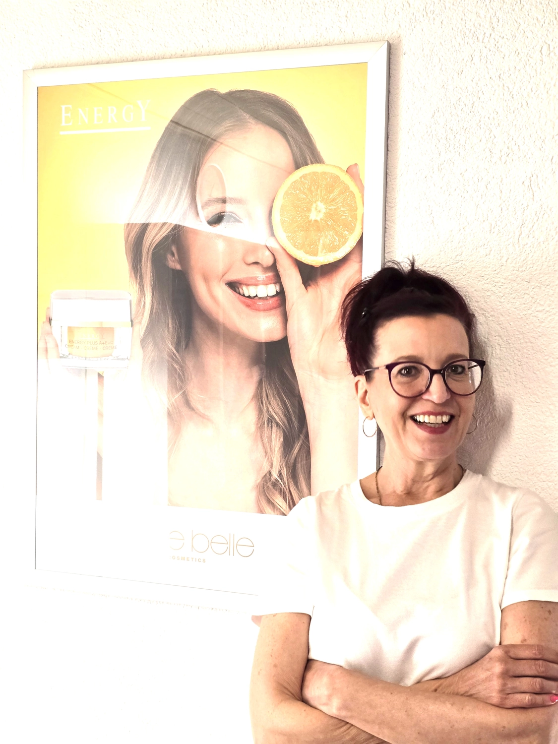 Foto von Beate Friedrich in ihrem Studio.